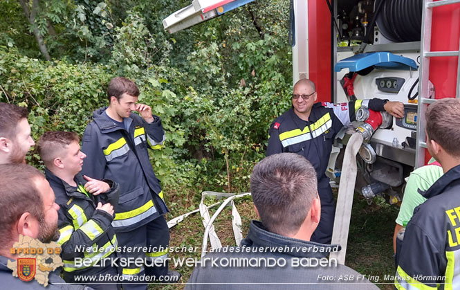 20230930 Einsatzmaschinistenlehrgang (EMA) Abschnitt Baden-Land im Helenental Foto: FT Ing. Markus Hörmann 20230930 Einsatzmaschinistenlehrgang (EMA) Abschnitt Baden-Land im Helenental Foto: FT Ing. Markus Hörmann