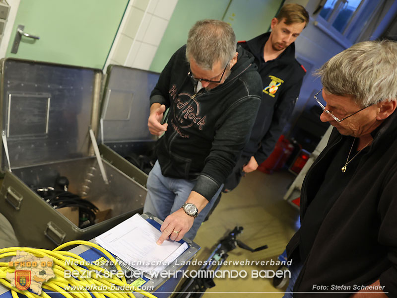 Einweisung für die Heißausbildung Stufe 4 für das Industrieviertel 2023 von 25.-29.10.2023 beim Feuerwehrhaus Leobersdorf   Foto: Stefan Schneider BFKDO BADEN