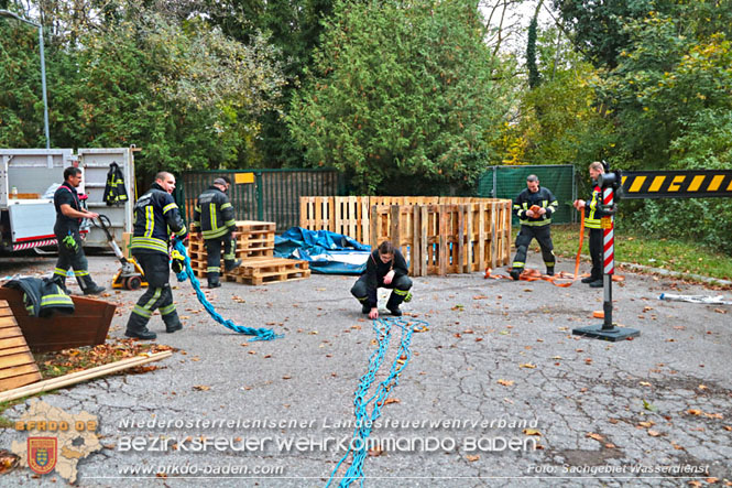 20231028 Wasserdienstübung 6.ZUG in Baden 