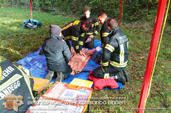 20231028 Wasserdienstübung 6.ZUG in Baden 