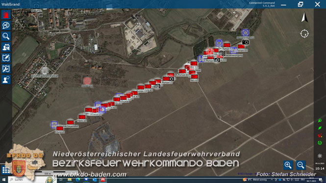 20231104 KHD Züge übten in Blumau-Neurißhof