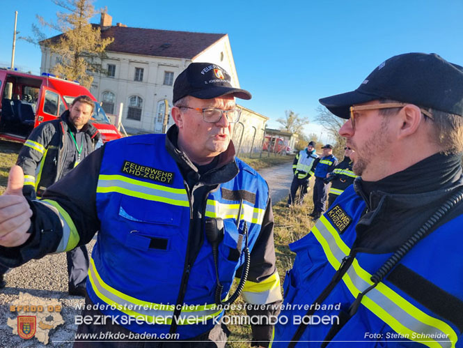 20231104 KHD Züge übten in Blumau-Neurißhof