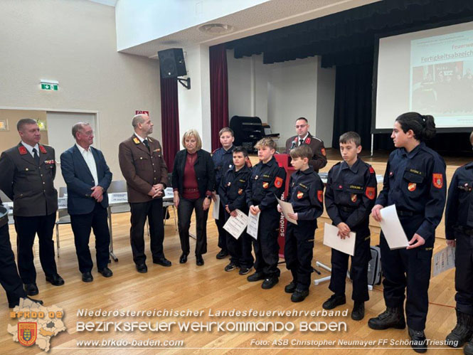 Mitgliederversammlung der Freiwilligen Feuerwehr Schönau an der Triesting