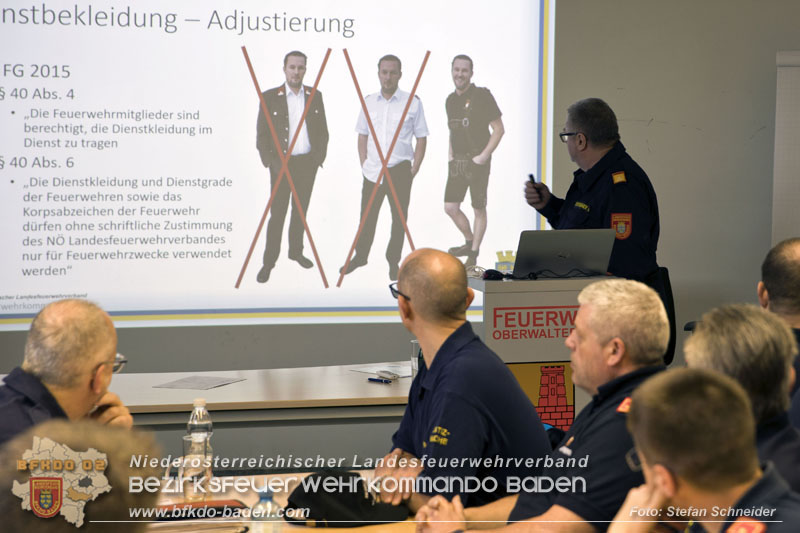 20240224 Feuerwehrkommandanten-Fortbildung in Oberwaltersdorf   Foto: Stefan Schneider BFKDO BADEN