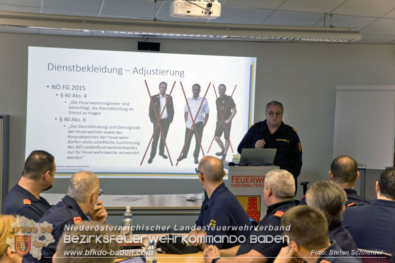 20240224 Feuerwehrkommandanten-Fortbildung in Oberwaltersdorf   Foto: Stefan Schneider BFKDO BADEN