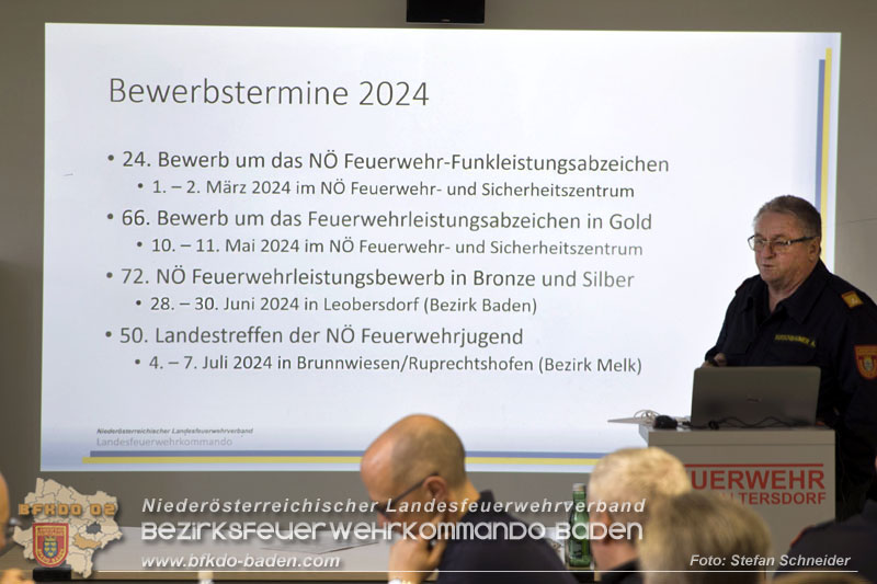 20240224 Feuerwehrkommandanten-Fortbildung in Oberwaltersdorf   Foto: Stefan Schneider BFKDO BADEN