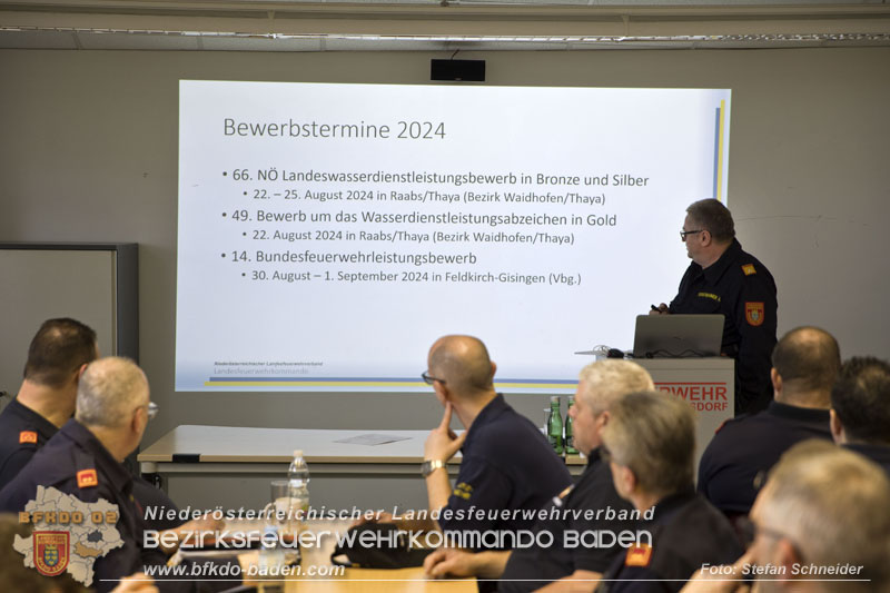 20240224 Feuerwehrkommandanten-Fortbildung in Oberwaltersdorf   Foto: Stefan Schneider BFKDO BADEN