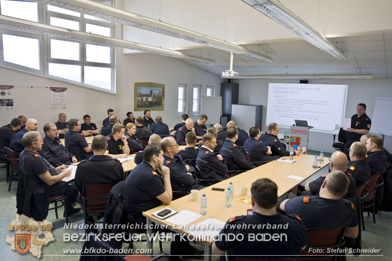 20240224 Feuerwehrkommandanten-Fortbildung in Oberwaltersdorf   Foto: Stefan Schneider BFKDO BADEN