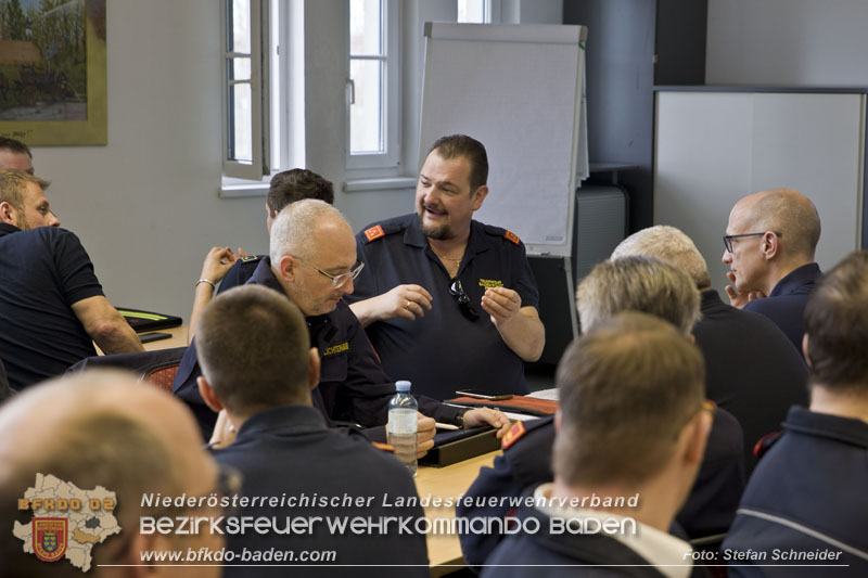 20240224 Feuerwehrkommandanten-Fortbildung in Oberwaltersdorf   Foto: Stefan Schneider BFKDO BADEN