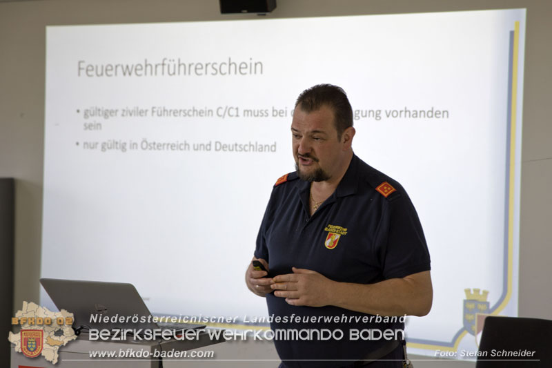 20240224 Feuerwehrkommandanten-Fortbildung in Oberwaltersdorf   Foto: Stefan Schneider BFKDO BADEN