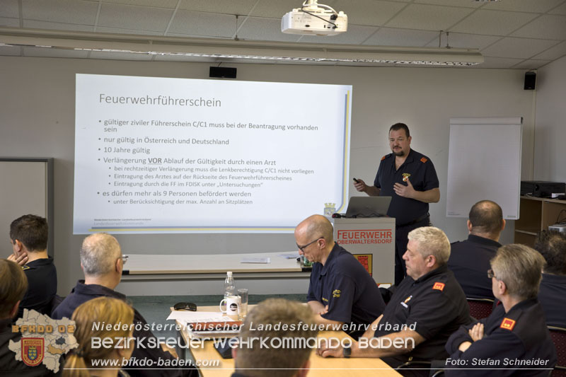 20240224 Feuerwehrkommandanten-Fortbildung in Oberwaltersdorf   Foto: Stefan Schneider BFKDO BADEN