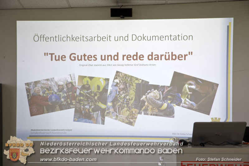 20240224 Feuerwehrkommandanten-Fortbildung in Oberwaltersdorf   Foto: Stefan Schneider BFKDO BADEN