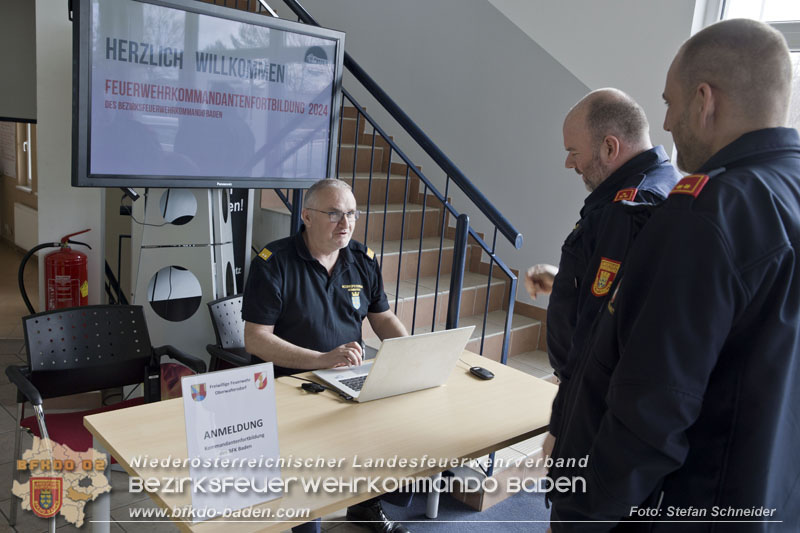 20240224 Feuerwehrkommandanten-Fortbildung in Oberwaltersdorf   Foto: Stefan Schneider BFKDO BADEN