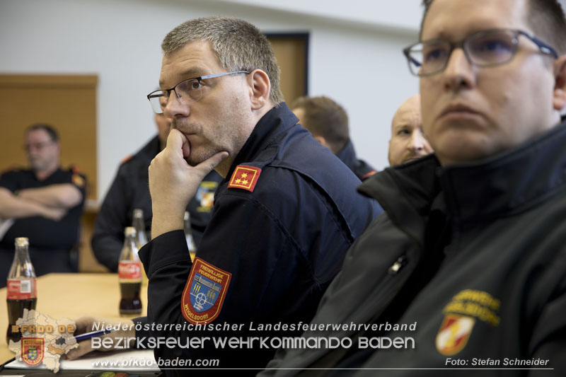20240224 Feuerwehrkommandanten-Fortbildung in Oberwaltersdorf   Foto: Stefan Schneider BFKDO BADEN