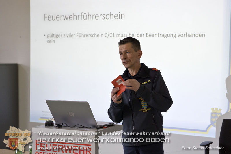 20240224 Feuerwehrkommandanten-Fortbildung in Oberwaltersdorf   Foto: Stefan Schneider BFKDO BADEN