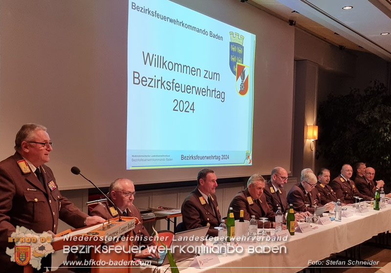 20240301 Bezirksfeuerwehrtag des Feuerwehrbezirkes BADEN im Congress Center Casino Baden Foto: Stefan Schneider