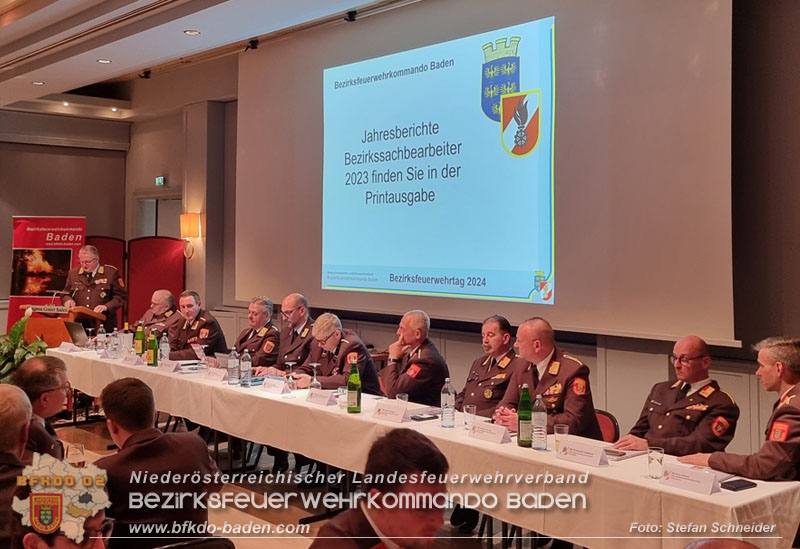 20240301 Bezirksfeuerwehrtag des Feuerwehrbezirkes BADEN im Congress Center Casino Baden  Foto: Stefan Schneider