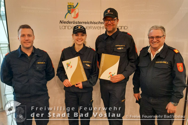 24. Bewerb um das NÖ Feuerwehr-Funkleistungsabzeichen 2024 - Teilnehmer aus dem Bezirk BADEN