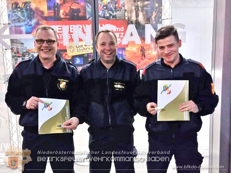 24. Bewerb um das NÖ Feuerwehr-Funkleistungsabzeichen 2024 - Teilnehmer aus dem Bezirk BADEN