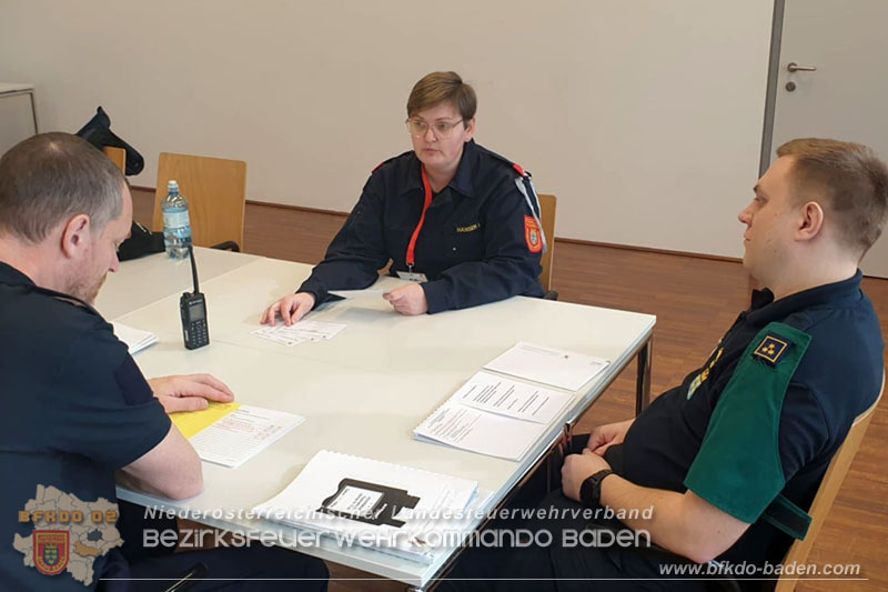 24. Bewerb um das NÖ Feuerwehr-Funkleistungsabzeichen 2024 - Teilnehmer aus dem Bezirk BADEN