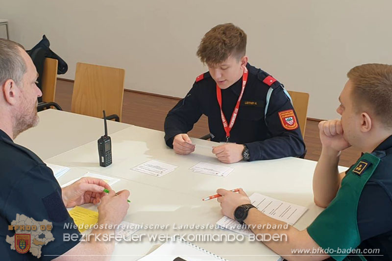 24. Bewerb um das NÖ Feuerwehr-Funkleistungsabzeichen 2024 - Teilnehmer aus dem Bezirk BADEN
