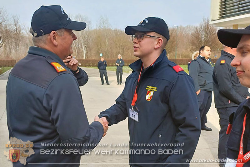 24. Bewerb um das NÖ Feuerwehr-Funkleistungsabzeichen 2024 - Teilnehmer aus dem Bezirk BADEN