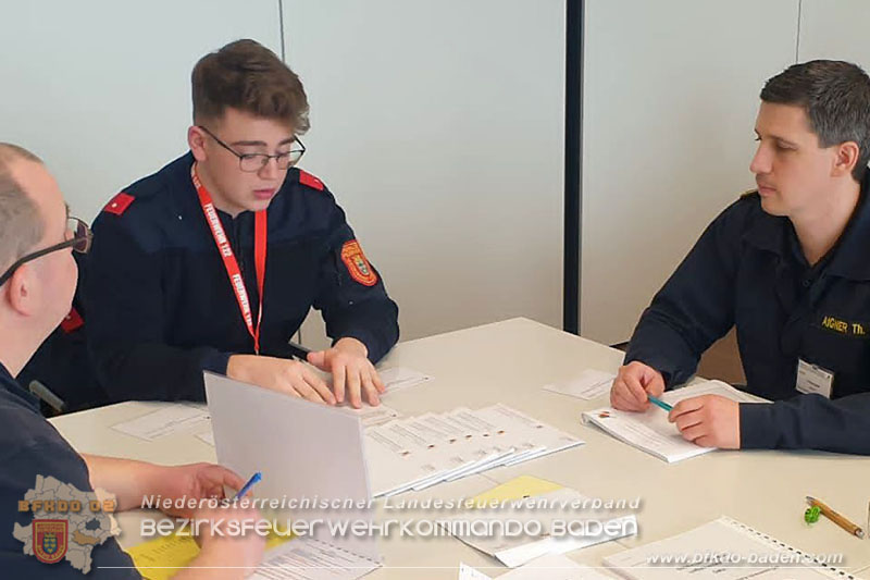 24. Bewerb um das NÖ Feuerwehr-Funkleistungsabzeichen 2024 - Teilnehmer aus dem Bezirk BADEN