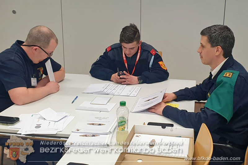24. Bewerb um das NÖ Feuerwehr-Funkleistungsabzeichen 2024 - Teilnehmer aus dem Bezirk BADEN