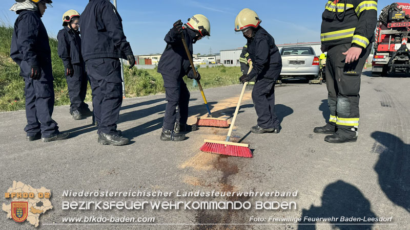 20240413-14_30 Stunden "Einsatzdienst" der Feuerwehrjugend Baden-Leesdorf  Foto: Freiwillige Feuerwehr Baden-Leesdorf