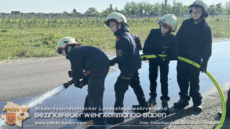 20240413-14_30 Stunden "Einsatzdienst" der Feuerwehrjugend Baden-Leesdorf  Foto: Freiwillige Feuerwehr Baden-Leesdorf