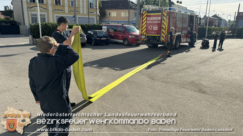 20240413-14_30 Stunden "Einsatzdienst" der Feuerwehrjugend Baden-Leesdorf  Foto: Freiwillige Feuerwehr Baden-Leesdorf