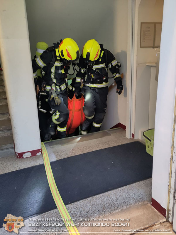 20240417_Abschnittsübung - Erdbeben löst Brand im Badener Stadttheater aus  Foto: Fritz Beichbuchner FF Baden-Stadt