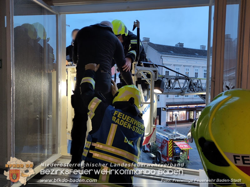 20240417_Abschnittsübung - Erdbeben löst Brand im Badener Stadttheater aus  Foto: Fritz Beichbuchner FF Baden-Stadt