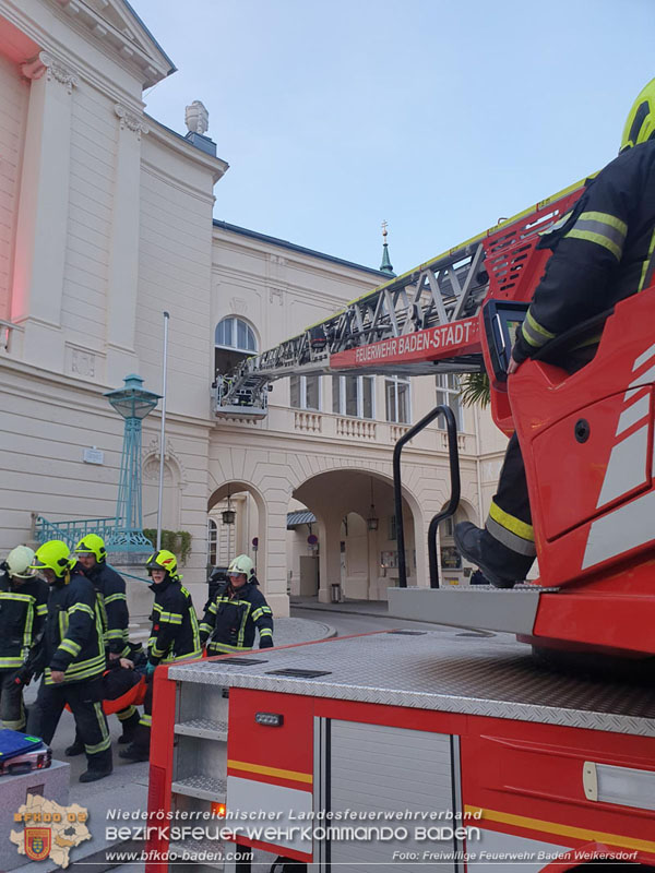20240417_Abschnittsübung - Erdbeben löst Brand im Badener Stadttheater aus  Foto: DI Markus Cazaker FF Baden Weikersdorf