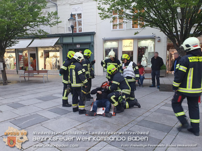 20240417_Abschnittsübung - Erdbeben löst Brand im Badener Stadttheater aus  Foto: DI Markus Cazaker FF Baden Weikersdorf