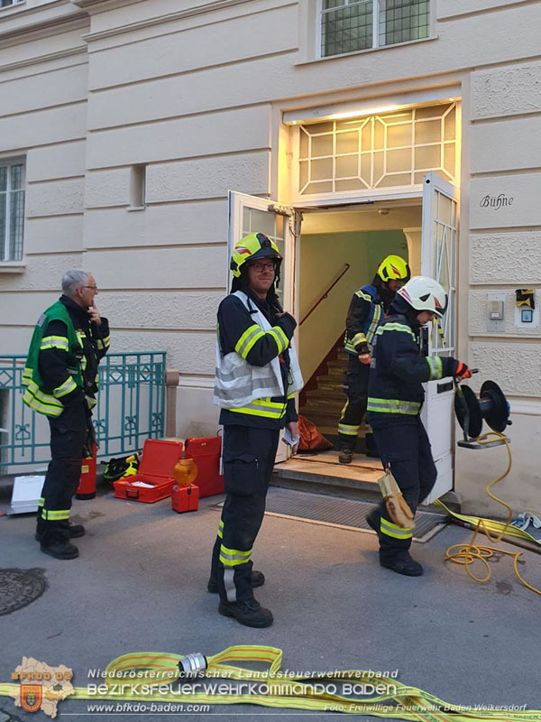20240417_Abschnittsübung - Erdbeben löst Brand im Badener Stadttheater aus  Foto: DI Markus Cazaker FF Baden Weikersdorf