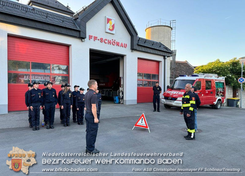 20240502_Erprobung der Feuerwehrjugend in Schönau   Foto: ASB Christopher Neumayer FF Schönau/Triesting