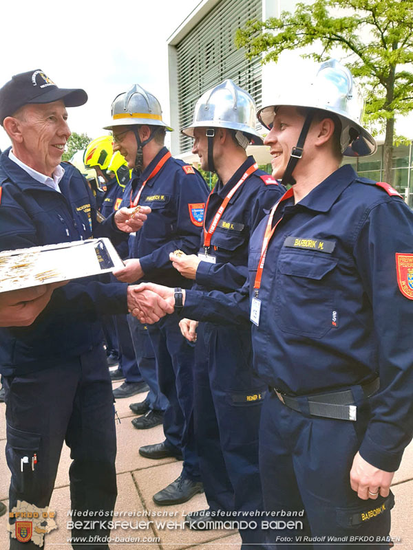 20240511_Die erfolgreichen Teilnehmer des FLA GOLD aus dem Bezirk Baden Foto: Rudolf Wandl BFKDO BADEN