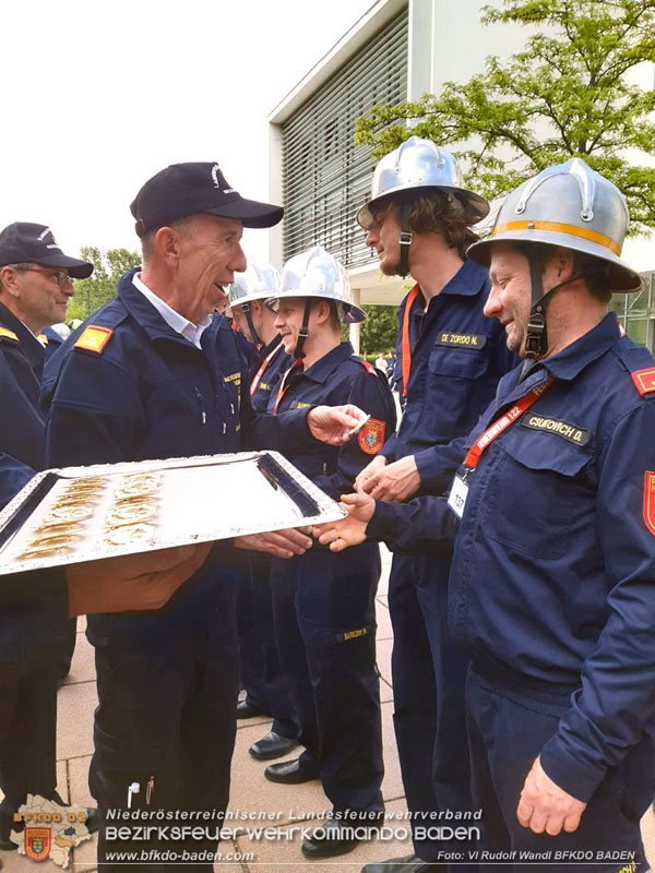 20240511_Die erfolgreichen Teilnehmer des FLA GOLD aus dem Bezirk Baden Foto: Rudolf Wandl BFKDO BADEN