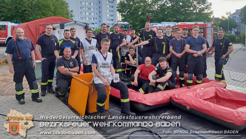 20240522_Ausbildung Schadstoff/Deko Ergänzungskräfte Baden Foto: BSB Marcus Schwarz BFKDO BADEN 20240522_Ausbildung Schadstoff/Deko Ergänzungskräfte Baden Foto: BSB Marcus Schwarz BFKDO BADEN