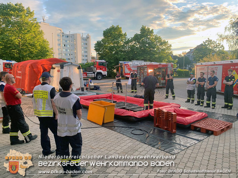 20240522_Ausbildung Schadstoff/Deko Ergänzungskräfte Baden Foto: BSB Marcus Schwarz BFKDO BADEN 20240522_Ausbildung Schadstoff/Deko Ergänzungskräfte Baden Foto: BSB Marcus Schwarz BFKDO BADEN