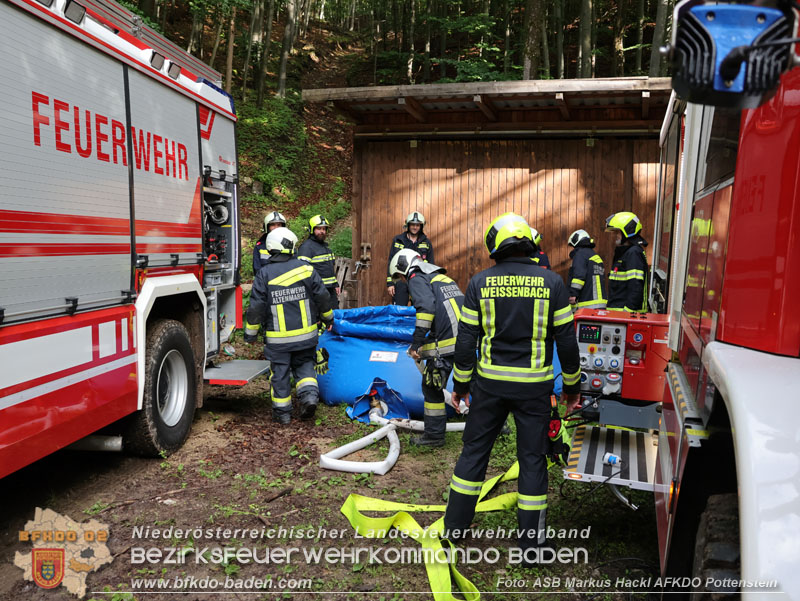 20240601 Abschnittsübung Waldbrand" 2024 in Furth-Pottenstein-Weissenbach  Foto: ASB Markus Hackl AFKDO Pottenstein