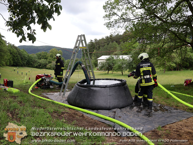 20240601 Abschnittsübung Waldbrand" 2024 in Furth-Pottenstein-Weissenbach  Foto: ASB Markus Hackl AFKDO Pottenstein