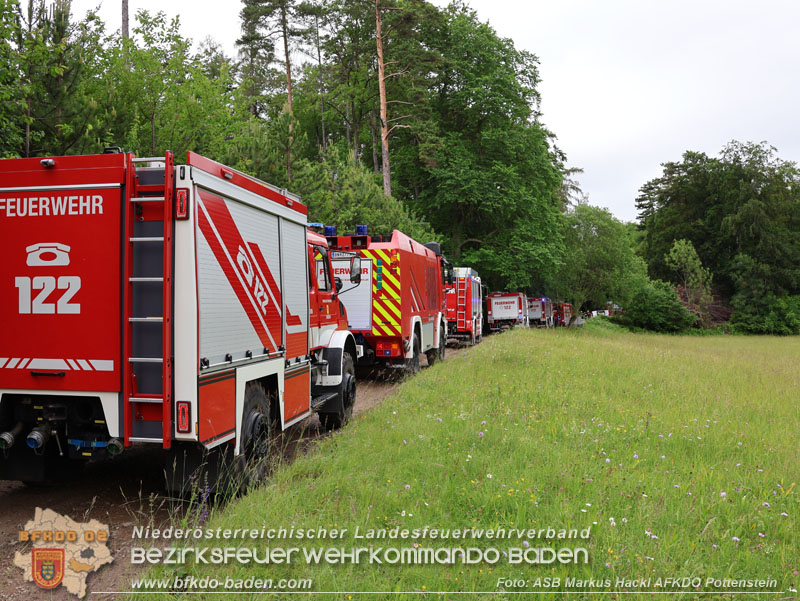 20240601 Abschnittsübung Waldbrand" 2024 in Furth-Pottenstein-Weissenbach  Foto: ASB Markus Hackl AFKDO Pottenstein