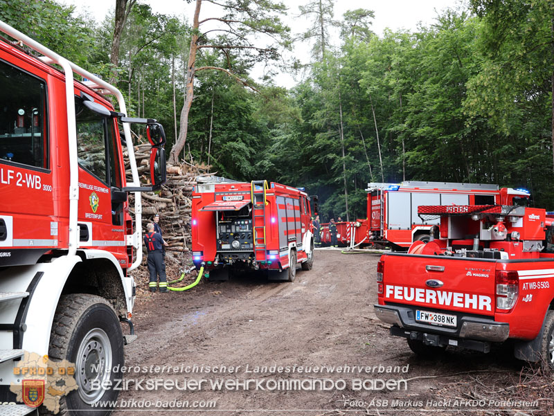 20240601 Abschnittsübung Waldbrand" 2024 in Furth-Pottenstein-Weissenbach  Foto: ASB Markus Hackl AFKDO Pottenstein