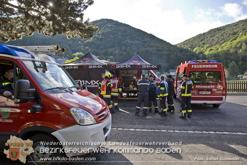 20240601 Abschnittsübung Waldbrand" 2024 in Furth-Pottenstein-Weissenbach  Foto: Stefan Schneider S5/BFKDO Baden