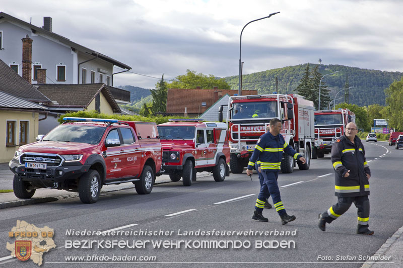 20240601 Abschnittsübung Waldbrand" 2024 in Furth-Pottenstein-Weissenbach Foto: Stefan Schneider S5/BFKDO Baden