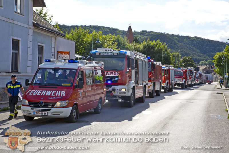 20240601 Abschnittsübung Waldbrand" 2024 in Furth-Pottenstein-Weissenbach Foto: Stefan Schneider S5/BFKDO Baden