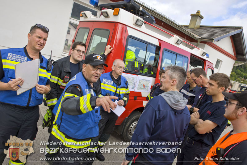 20240601 Abschnittsübung Waldbrand" 2024 in Furth-Pottenstein-Weissenbach Foto: Stefan Schneider S5/BFKDO Baden