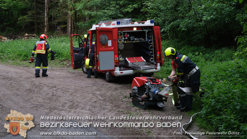 20240601 Abschnittsübung Waldbrand" 2024 in Furth-Pottenstein-Weissenbach Foto: Taxberger FF Ödlitz
